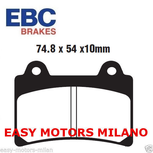 FA123 EBC Paire Plaquette de Frein Yamaha Avant Tdr 250 Cc 1988-1992 - Photo 1/1