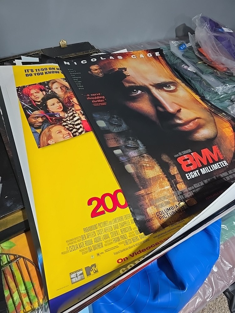 Mystery Lot Of 5 Movie Posters From 1990s 27x40 Only $4 Per Poster