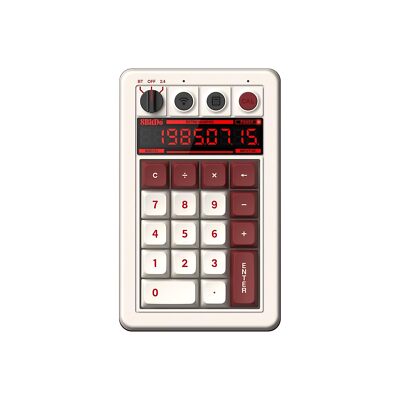 8BitDo Retro 18 Bluetooth Mechanical Numpad for Windows and Android Fami Edition