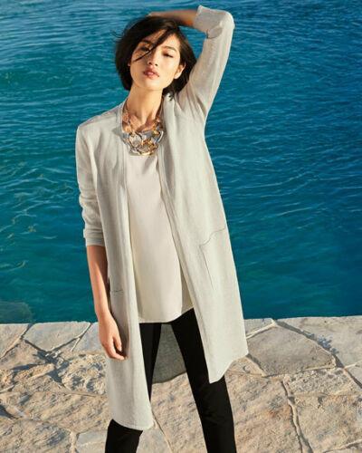 NWT Eileen Fisher Bone Fine Organic 