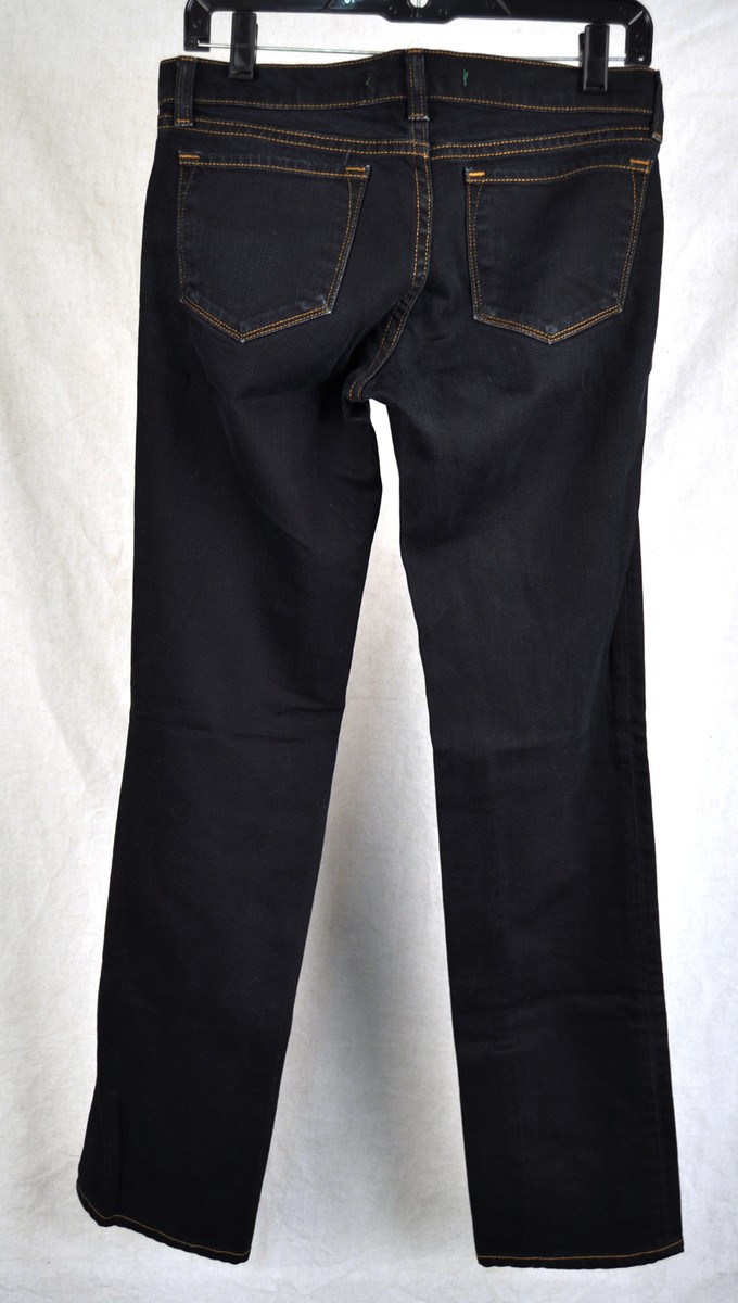 J Brand 914 Black Cigarette Straight Leg Jeans 26 USA Womens