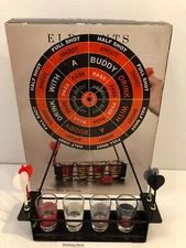 Elements Dart Board, magnetic  - table top drinking game