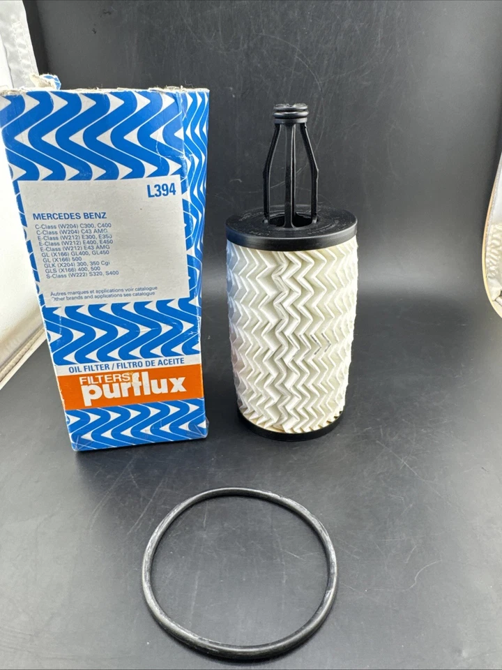 Kit filtro aceite L394 Purflux para Mercedes Clase C E ML R SLK Mercedes-Benz C300📦 Foto 2 de 3