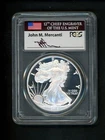2016-W US American Silver Eagle $1 PCGS PR70 DCAM Lettered Edge FDI DC Mercanti