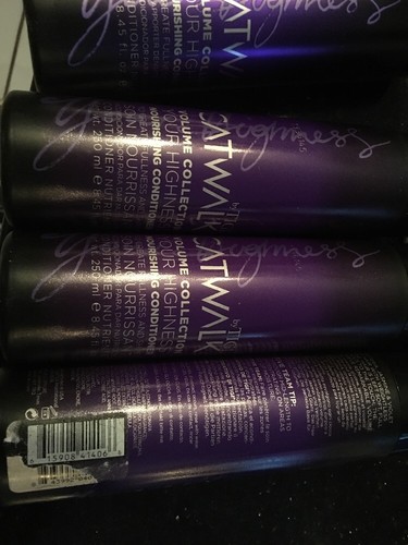 TIGI CATWALK VOLUME COLLECTION YOUR HIGHNESS NOURISHING CONDITIONER 8.45 Lot 4 - Picture 3 of 3
