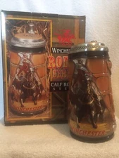 Anheuser Busch Winchester Rodeo Series Calf Roping Stein GM19