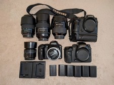 Samsung NX1, Samsung NX30 Camera Bundle With Lenses, Accessories And Bag