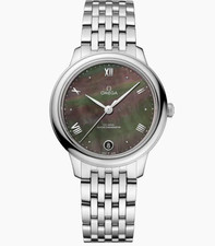 OMEGA De Ville Prestige Co-Axial 434.10.34.20.07.001 Silver Men Watch New in Box
