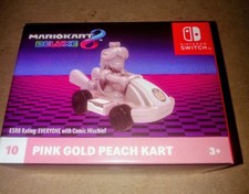 2024 McDonald's Mario Kart 8 Deluxe Happy Meal Toys Toy 10 Pink Gold Peach Kart