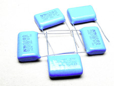 Image of 5 x Suppression Capacitor X2 0.33uF 250V 20% p=25mm