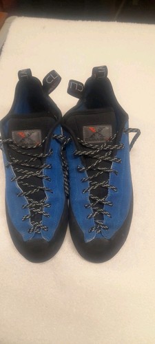 Climb X Lace Kletterschuhe Herren Größe UK 9,5 blau Boldering Schuh
