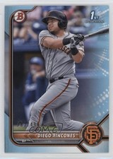2022 Bowman Prospects Sky Blue Border 283/499 Diego Rincones #BP-65 1j7c