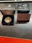 2025 W Proof AMERICAN SILVER EAGLE LASER PRIVY COIN & COA