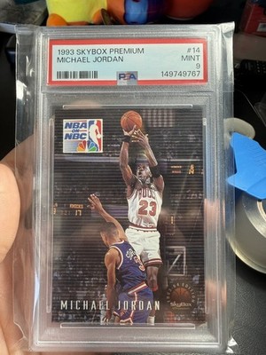 1993-94 Skybox Premium - Michael Jordan #14 PSA 9