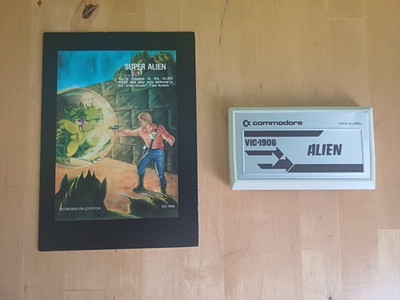 PATRONE ''ALIEN'' - RETROGAMING COMMODORE VIC-20