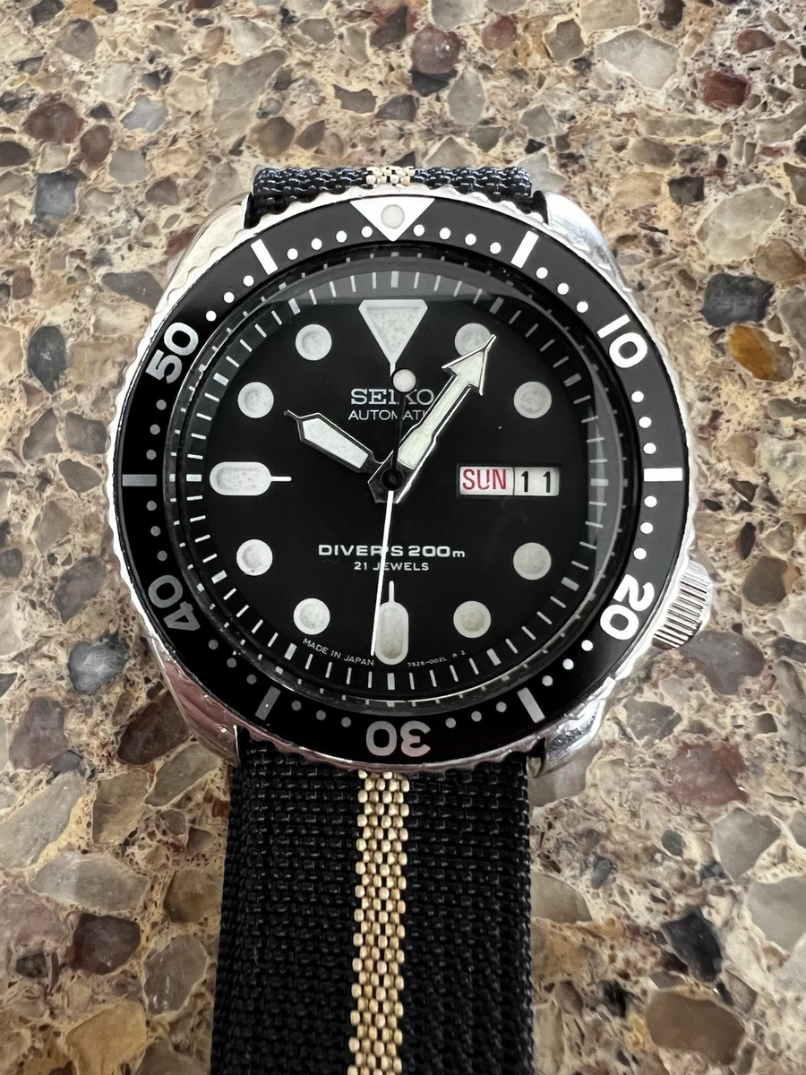 Seiko SKX007 Rubber Band Wristwatches for sale | eBay