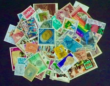 World-wide - Nice mixed collection of (100) all different used stamps.