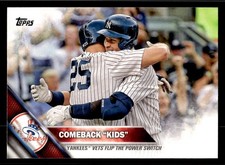 2016 Topps - Alex Rodriguez / Mark Teixeira #329 New York Yankees