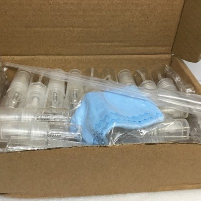 Elfenstall- 30Pcs Mini Clear 2Ml 5/8Dram Atomizer Vial Glass Bottle Spray