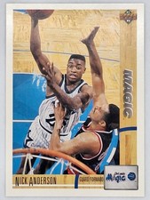 Nick Anderson 228 NBA - Upper Deck 1991-92 Orlando Magic NM
