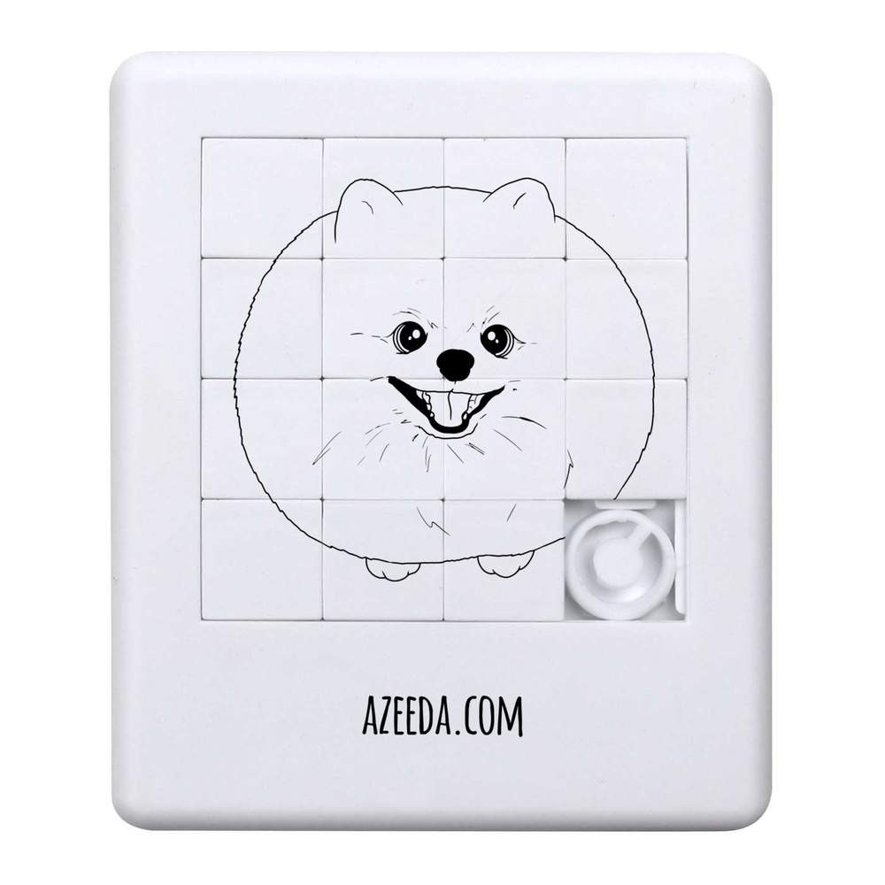 'Happy Round Pomeranian Dog' Sliding Puzzle (PZ00037161)