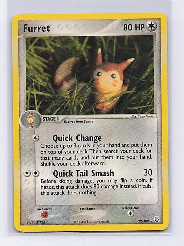 Furret Pokmon TCG Cards for sale | eBay