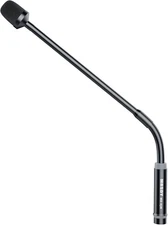 Gooseneck Microphone, 17 Inch Professional XLR Wired Dynamic Mic, Black Metal...