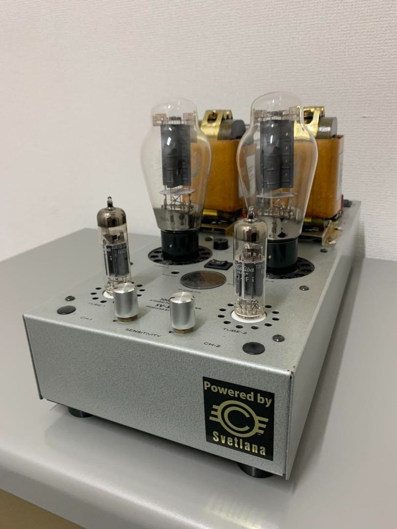 Sunvalley SV-501SE 300B Custom model Tube Power Amplifier Working