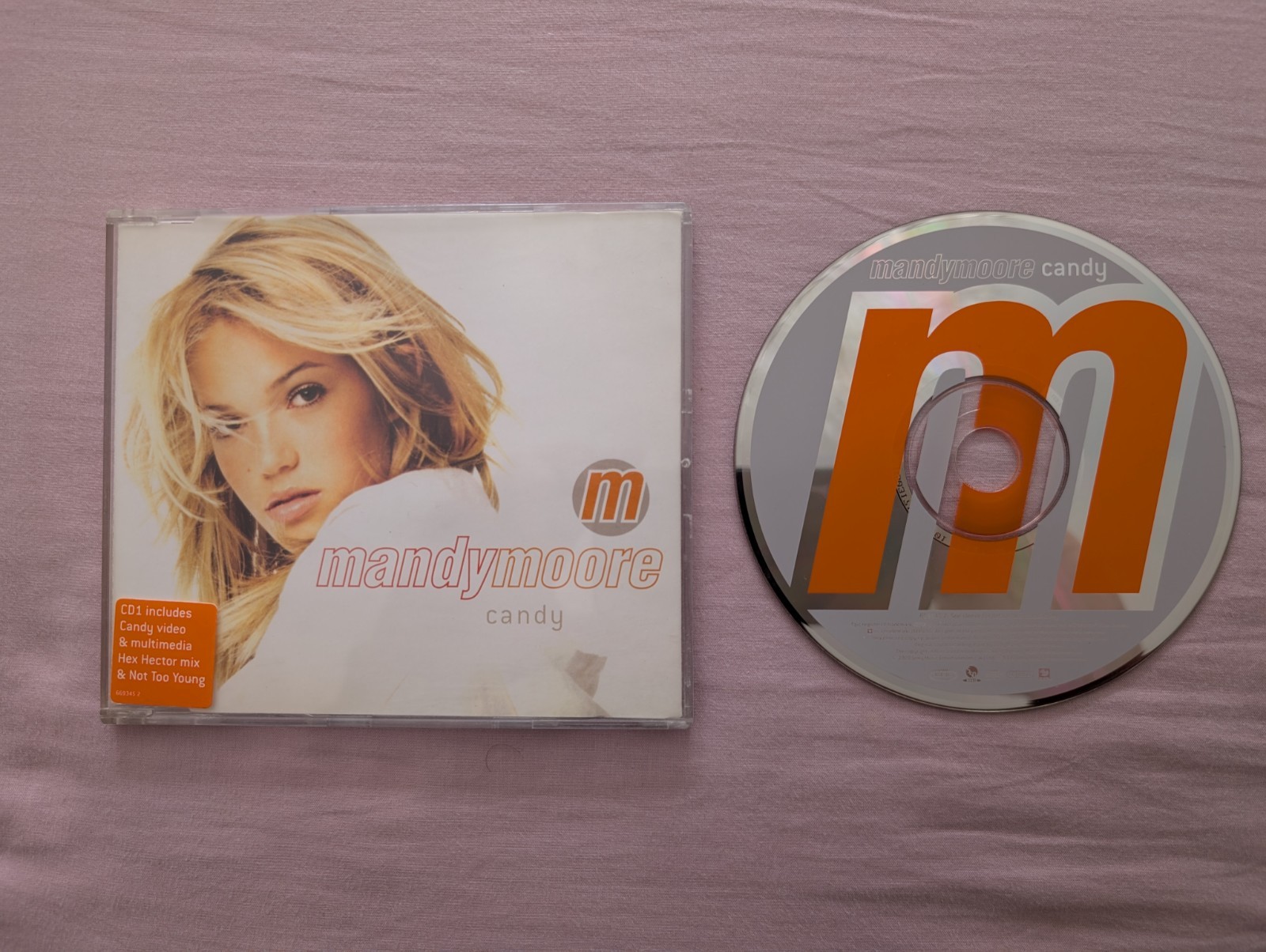 Candy by Mandy Moore CD Single 2000 In Very Good Condition