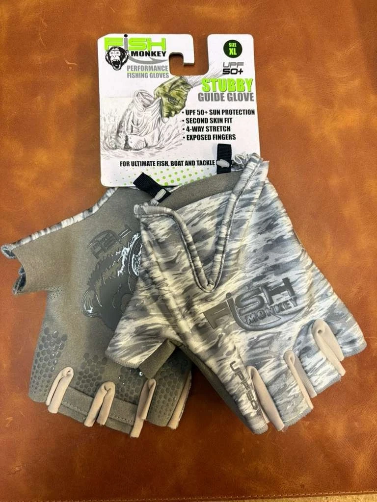 Fish Monkey Performance Stubby Guide Glove FM18-GREYWTRCAM-NEW, NEVER USED, XL
Opens in a new window