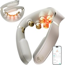 Cordless Neck Massager Deep Tissue Pain Relief Heat