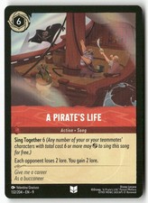 #132/204 - A Pirate's Life - Uncommon WB3 EN8 Lightly played