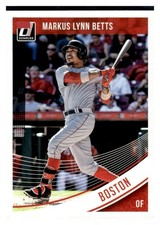2018 Donruss #191c Mookie Betts Career Stat Line : Markus Lynn Betts #/351