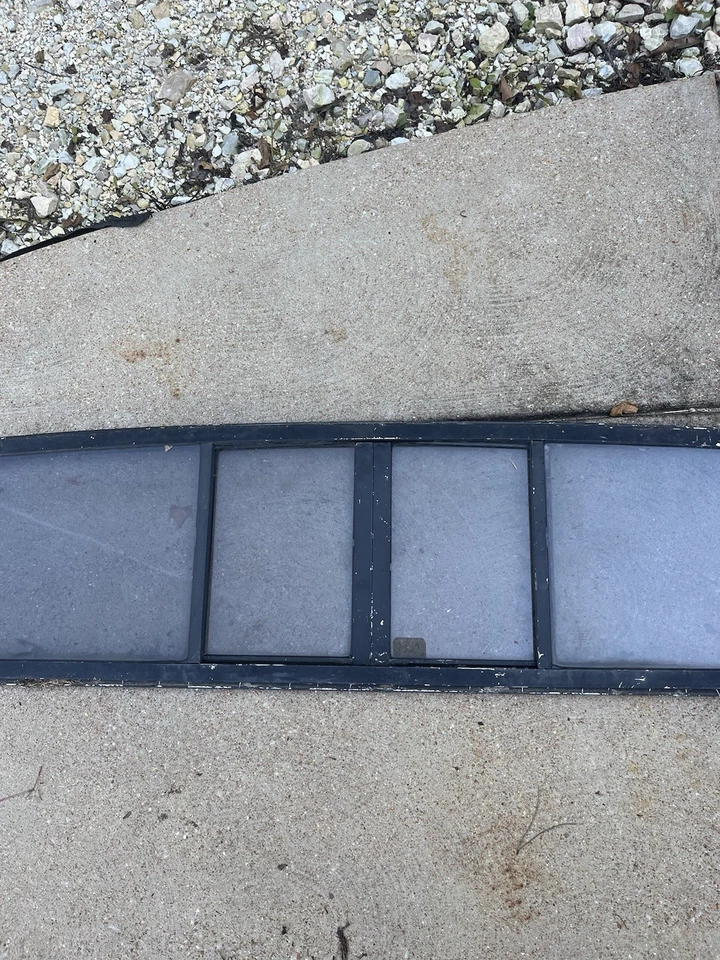 Camioneta Toyota cabina estándar ventana corredera trasera vidrio 1984-1995 OEM Foto 4 de 4