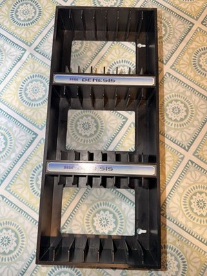 Vintage SEGA Genesis 24 Game Cartridge Storage Case Holder Organizer