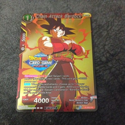 Gold Finals - Chain Attack Bardock - P-293 PR Dragon Ball Super DBS 2021