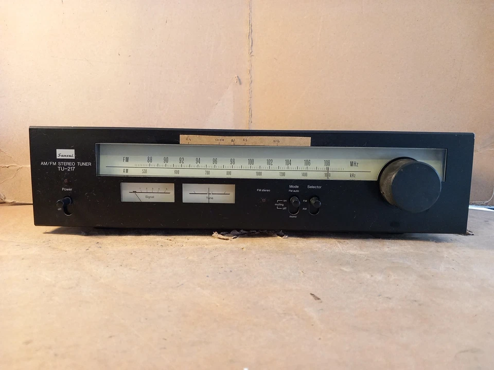 DE COLECCIÓN Sansui TU 217 - Sintonizador de radio Am/Fm - Foto 3 de 4