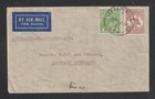1937 AM Cover Australia France Holland CHIEF PARCELS OFFICE NSW Postmark 2/- Roo