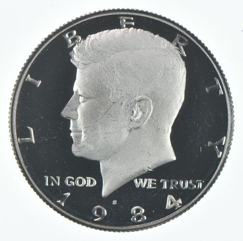 1984-S Kennedy Mezzo Dollaro Cameo Profondo Moneta A Prova Di - Foto 13