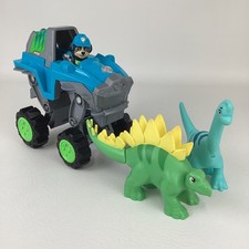 Paw Patrol Dino Rescue Pups Rex Figure Transforming Rev Up Vehicle Dinosaurs Lot
