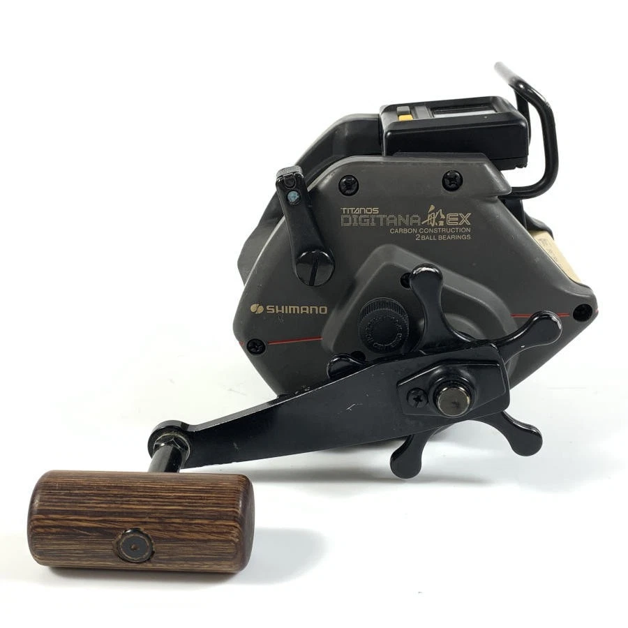 SHIMANO DIGITANA EX4000 Fune Gray Baitcast Reel Right Japan - As Is - HSHM - Image 3 of 4