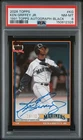 2026 Topps Series 1 1991 Auto Black /10 Ken Griffey Jr 91A-KG Mariners PSA 8