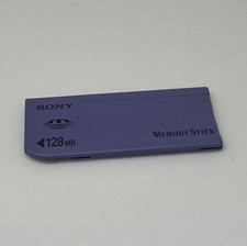 Sony Memory Stick 128MB Memory Card MSA-128A For Sony Cameras