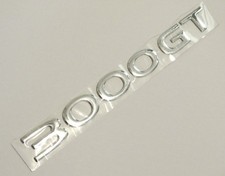 New 1991-1992-1993 Mitsubishi 3000gt Rear Bumper Emblem-chrome