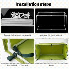 Large Size Outdoor Cat House 30"X16"X16" Houtdoor Feeding Station Shelter Houses
