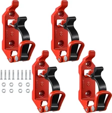 4 Pcs Shovel Holder for Truck, Heavy Duty Shovel Mounts for Roof Rack, Quick Rel