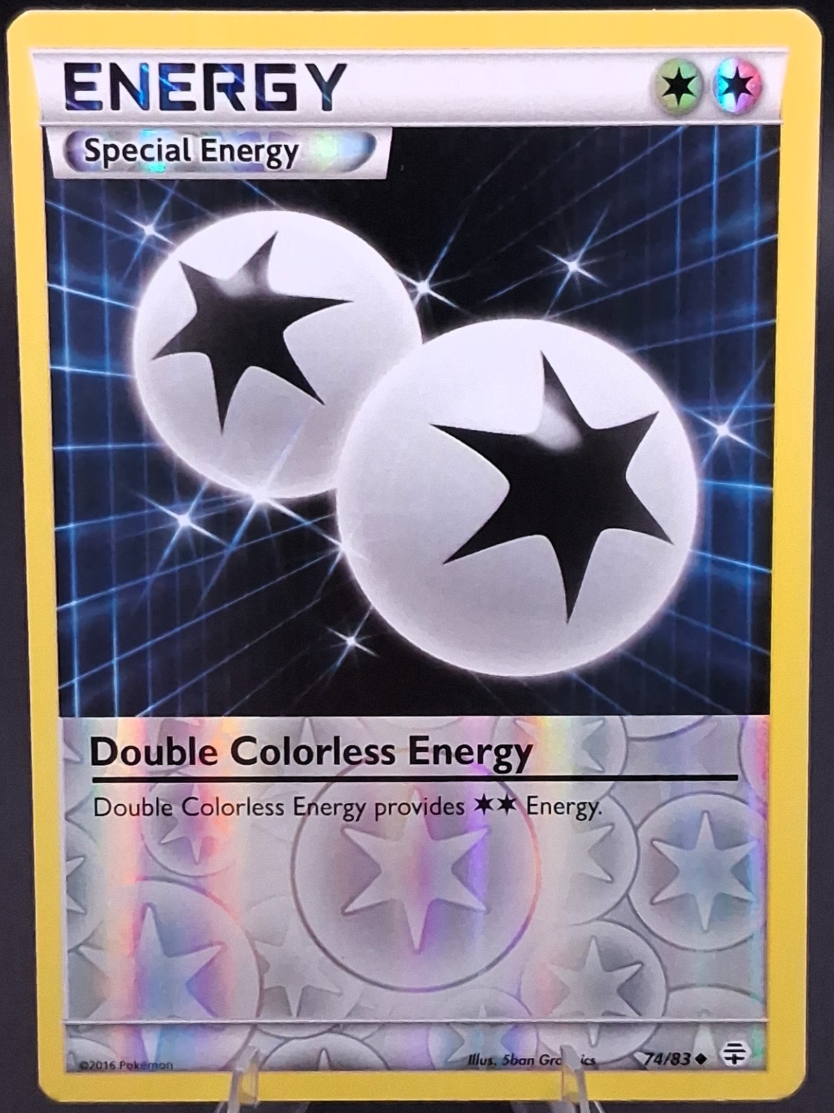 Pokémon Double Colorless Energy 74/83 Generations Reverse Holo NM Uncommon TCG