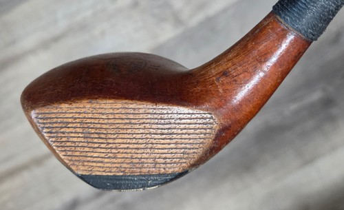 Antiguo Club de Golf Vintage Macgregor Modelo 31 Varilla Madera de Nogal Brassie Bonito - Imagen 2 de 13