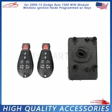 for 2009-15 Dodge Ram 1500 WIN Module Wireless Ignition Node Programmed w/ Keys