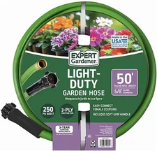 Expert Gardener 5/8-Inch x 50-Foot Light Duty Garden Hose